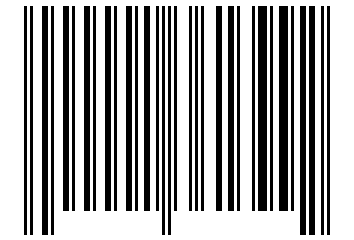 Number 1361399 Barcode