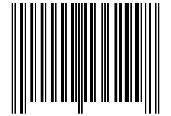 Number 136299 Barcode