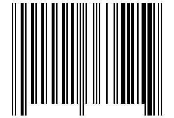 Number 1363525 Barcode