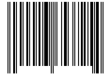 Number 13653725 Barcode
