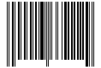 Number 13665112 Barcode