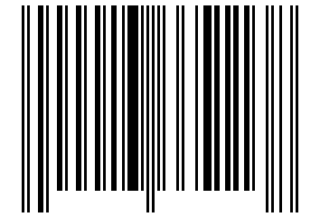 Number 13665113 Barcode