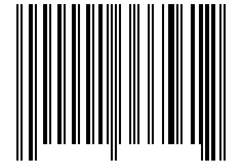 Number 1366561 Barcode