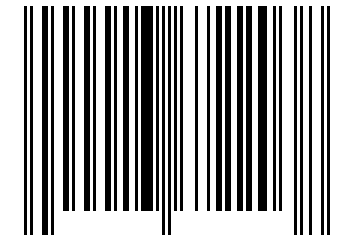 Number 13672203 Barcode