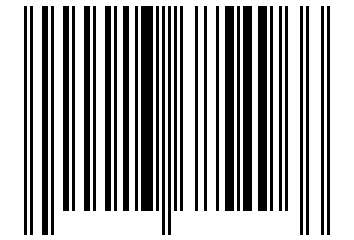 Number 13685496 Barcode