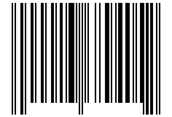 Number 13689405 Barcode