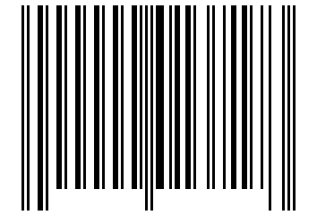Number 13717 Barcode