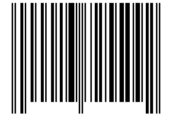 Number 13725509 Barcode