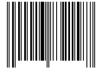 Number 13832158 Barcode