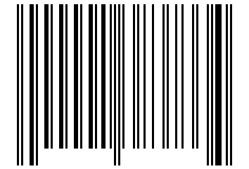 Number 1383733 Barcode