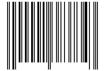 Number 1383734 Barcode