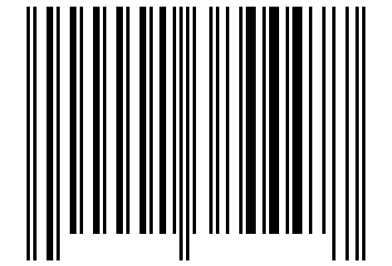 Number 1384447 Barcode