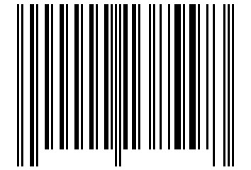 Number 138557 Barcode