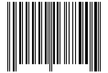 Number 138890 Barcode