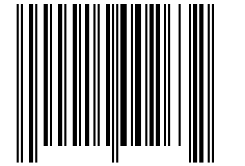 Number 14002632 Barcode