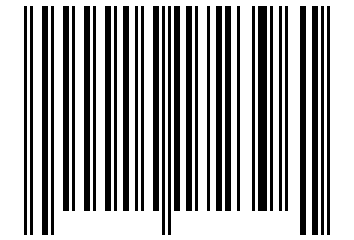 Number 14172396 Barcode