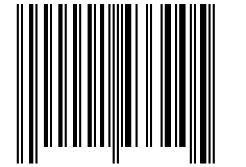 Number 1433005 Barcode
