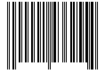 Number 1436255 Barcode