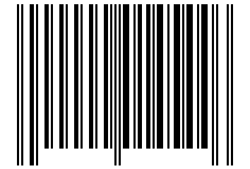 Number 14544 Barcode