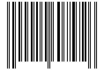 Number 14607572 Barcode