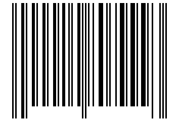 Number 14807999 Barcode