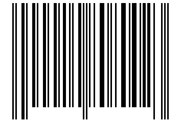 Number 14808002 Barcode