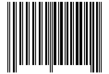 Number 1501 Barcode