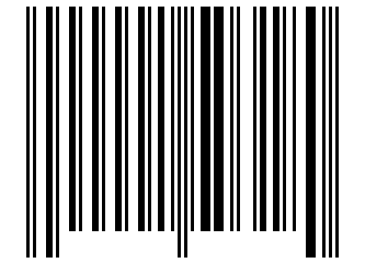 Number 1503180 Barcode