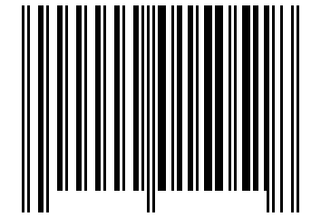 Number 15051 Barcode