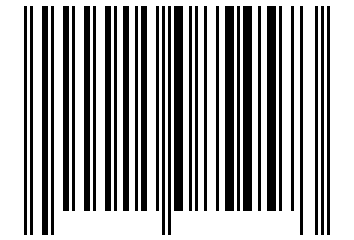 Number 15085457 Barcode