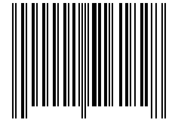 Number 1516182 Barcode