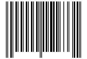 Number 151633 Barcode