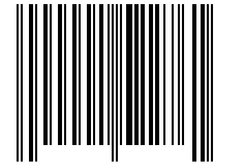 Number 1522761 Barcode