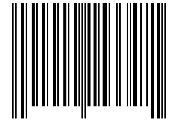 Number 153347 Barcode