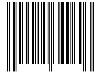 Number 15340603 Barcode
