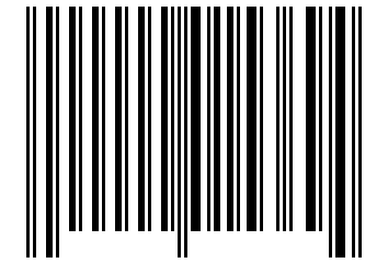 Number 15369 Barcode