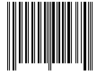 Number 15370 Barcode