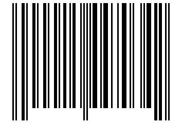 Number 15447034 Barcode