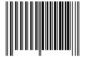 Number 15519 Barcode