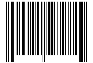 Number 15527284 Barcode