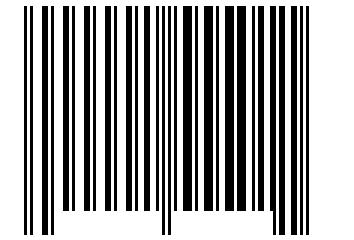 Number 1555011 Barcode