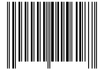 Number 15618 Barcode