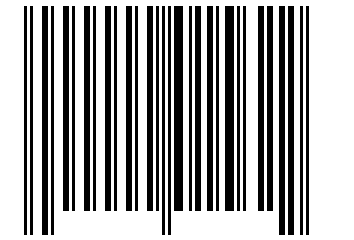 Number 15622 Barcode