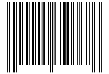 Number 15650768 Barcode