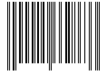 Number 15662863 Barcode