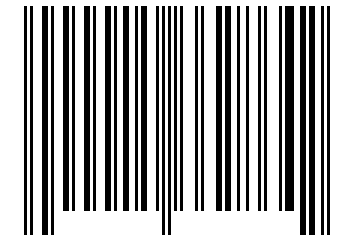 Number 15662864 Barcode