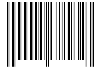 Number 15678932 Barcode