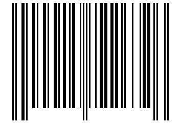 Number 15722632 Barcode