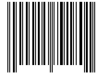 Number 15791801 Barcode