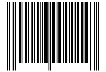 Number 16000114 Barcode